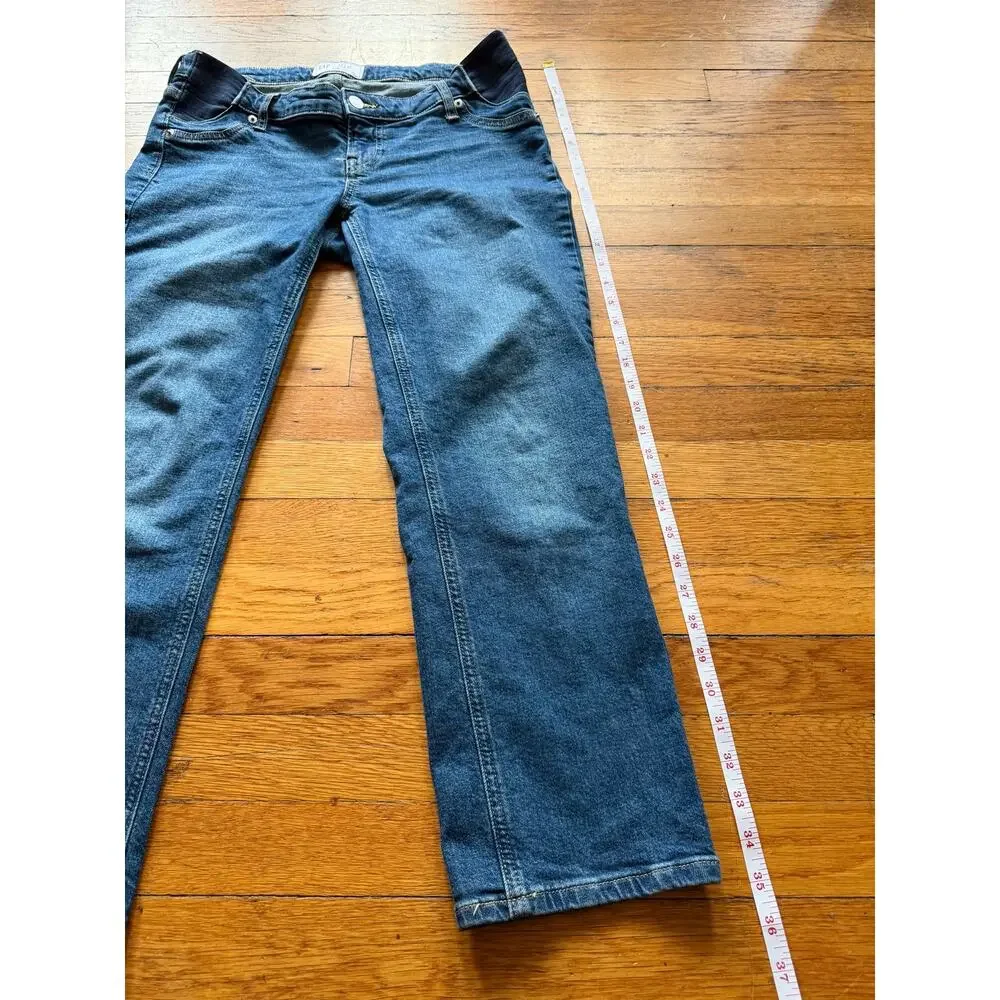 GAP Maternity Crop Jeans sz 4R/27 (expands to 32